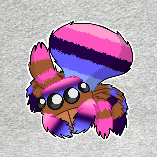 Omnisexual Peacock Spider by dragonlord19